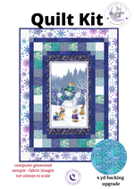 Flurry Friends DIY Easy Beginner QUILT KIT - Picture This Pattern