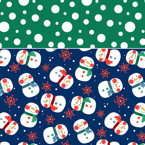 Michael Miller A Gnome to Fa La Christmas Metallic Fabric Bundles with Panel