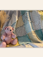 Benartex Snuggle in the Jungle Flannel 10" Precut Squares (42 Pieces)