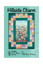 Digital RoseCard Hillside Charm Panel Quilt Pattern PDF Download