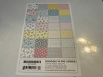 Benartex Snuggle in the Jungle Flannel 10" Precut Squares (42 Pieces)