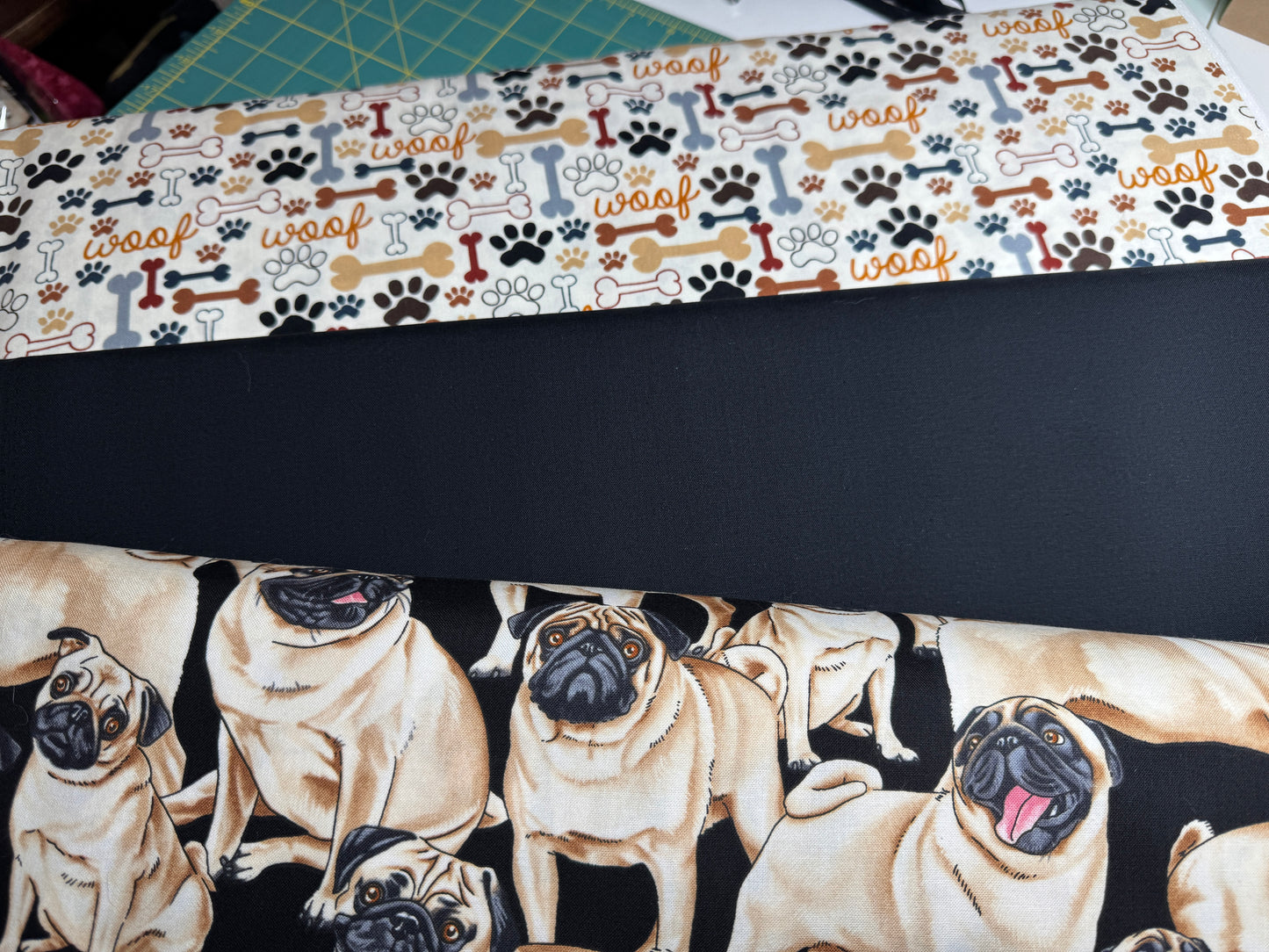 Paws & Pugs 3 Yard Quilt Fabric Bundle | Angels Neverland Exclusive