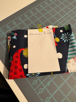 Gnome Cotton Fabric by the yard - A Gnome to Fa La Collection Navy Gnomes