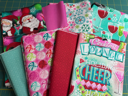 Holiday Spirits Cotton Fabric Bundle