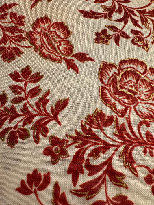 Poppy Hill Scarlet Forest – 3 Yard Quilt Fabric Bundle | Angels Neverland Exclusive