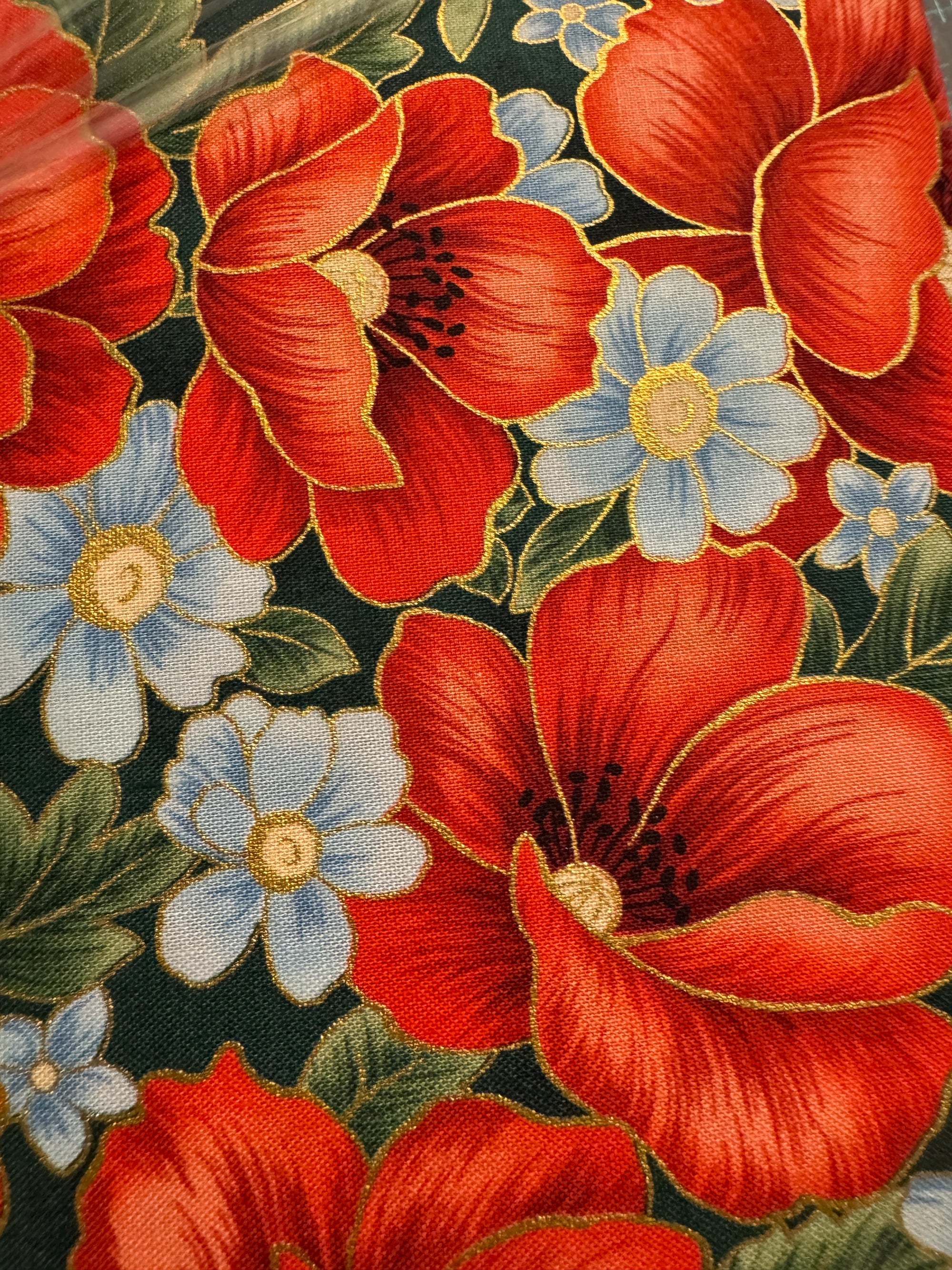 Poppy Hill Whispered Florals  – 3 Yard Quilt Fabric Bundle | Angels Neverland Exclusive