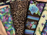 Fleur Butterflies Utopia by Chong-A-Hwang 1/2 yard Fabric Bundle - 6 fabric cuts in 1/2 yard size