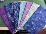 Arctic Nights Boreal Buddies Aurora Borealis Fabric from Bunnies By the Bay FQ bundles