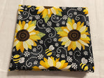 You are my Sunshine Fabric Fat Quarter Bundle with Sunflower Panel - Beeloved Fabric FQs