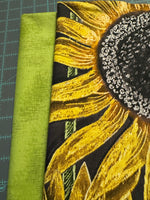 You Are My Sunshine Message Board Sunflower Quilt Kit for the Confident Beginner