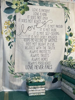Love Never Fails Discontinued Cotton Wedding Fabric 9 yard Panel Bundle LAST ONE