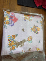 Hoppy Hunting & Bunny Tails Easter Cotton Fabric by the Yard
