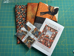 Whimsical Crow Fall Quilt Kit – Beginner Panel Quilt with Precut 5" Squares