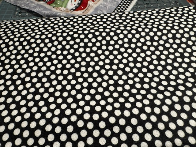 Snow Place Like Home Studio E Snowman FLANNEL Fabric Block Panel + Christmas Flannel by the Yard