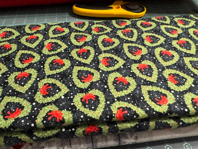 Snow Place Like Home Studio E Snowman FLANNEL Fabric Block Panel + Christmas Flannel by the Yard