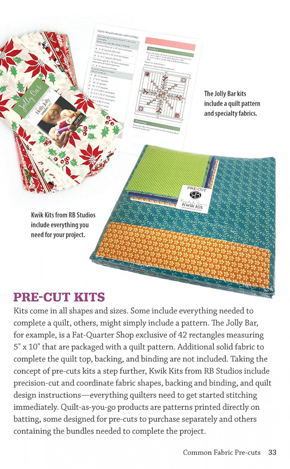 Pocket Guide to Fabric Pre-Cuts # L0291P - Compact Pocket Guide