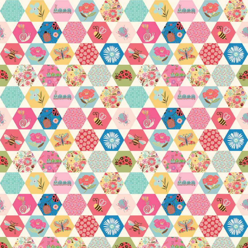 Hey Love Bug – 5" Squares (Charm Pack)