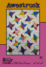 Digital RoseCard Awestruck 5" Square Quilt Pattern PDF Download