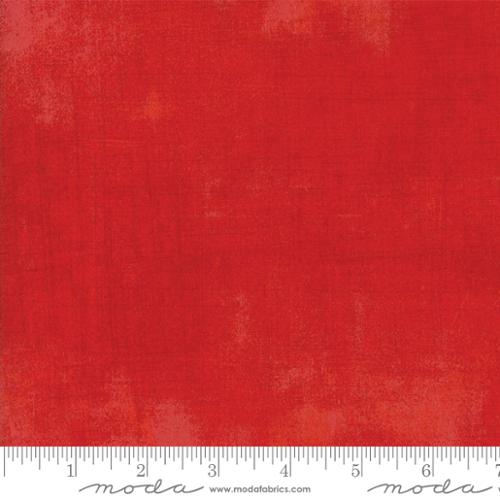 Moda Grunge Basics Scarlet Cotton Quilting Fabric by the Yard
