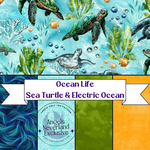 Ocean Life Ultimate FQs Bundle - Sea Turtle, Jellyfish & Coral Reef