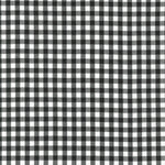 Robert Kaufman Carolina Gingham 1/4" Black Cotton Fabric by the Yard