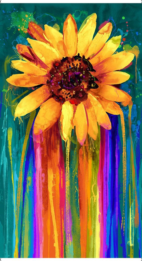 Sundance Sunflower Panel Only (PANEL-CD3300  MULTI)