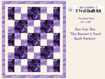 Dragonfly Mist: Twilight Edition 3 Yard Quilt Kit | Timeless Treasures Fabric + Free Pattern Link