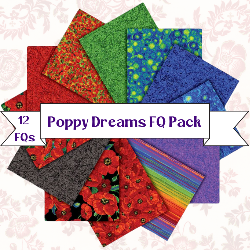 Easy as ABC and 123 Quilt - Poppy Dreams & Poppy Hill Beginner Quilt Kit