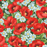 Poppy Hill Scarlet Forest – 3 Yard Quilt Fabric Bundle | Angels Neverland Exclusive