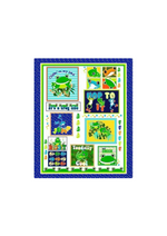 Toadally Cool Glow in the Dark Frog Beginner Quilt Kit - Puppy Love Pattern - Villa Rosa