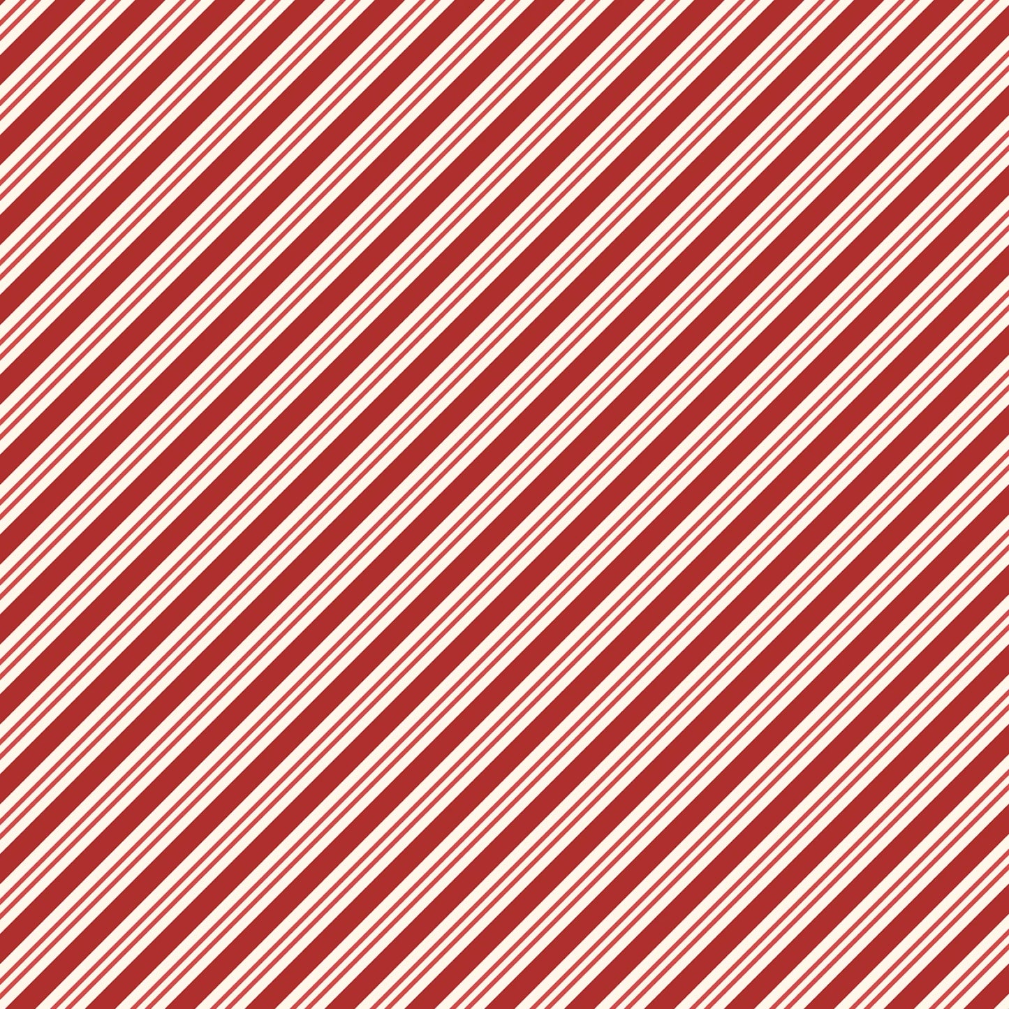 Marcus Fabrics Red Candy Cane Stripe – Make It Merry (R791437D-RED)