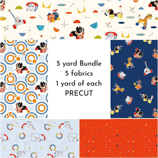 Pop 'n Play 1-Yard Bundle Le Creme  (Precut 5 yard pack)