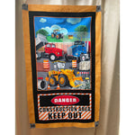 Building Dreams Construction Zone Panel Easy DIY Beginner QUILT KIT Construction Equipment Picture This Pattern