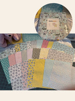 Benartex Snuggle in the Jungle Flannel 10" Precut Squares (42 Pieces)