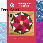 Angels on High Spinning Star Tree Skirt Kit
