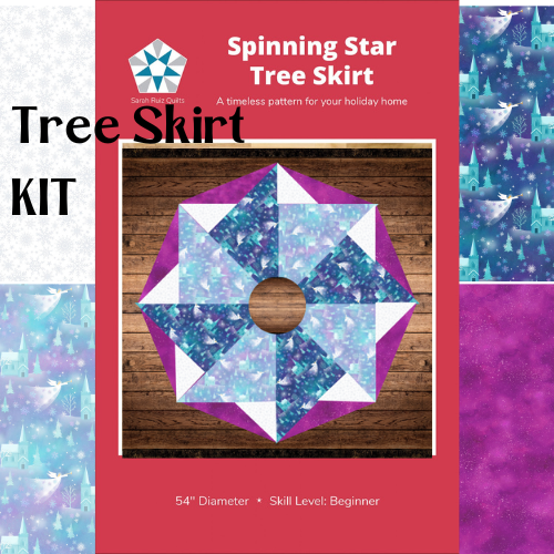 Angels on High Spinning Star Tree Skirt Kit