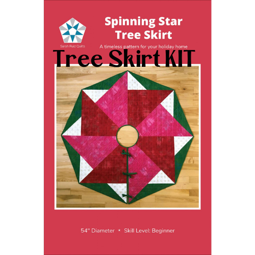 Gingerbread Dreams Spinning Star Tree Skirt Kit