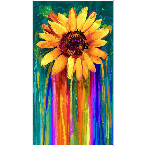 Sundance Sunflower Fabric Collection of Half Yard Cuts & Panel Bundle