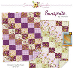 Digital RoseCard - Sunsprite Quilt Pattern PDF Download - Beginner FQ Quilt