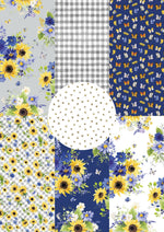 Digital RoseCard - Sunsprite Quilt Pattern PDF Download - Beginner FQ Quilt
