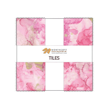 Fluidity Tiles 10" Square Precuts (42 pieces)