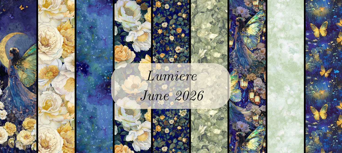 Lumiere Fairy Fabric Panel 24" by Timeless Treasures