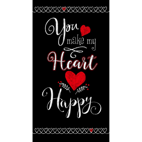 You Make My Heart Happy &  Bonjour Paris - ON KEY Beginner Quilt Kit - LAST KIT