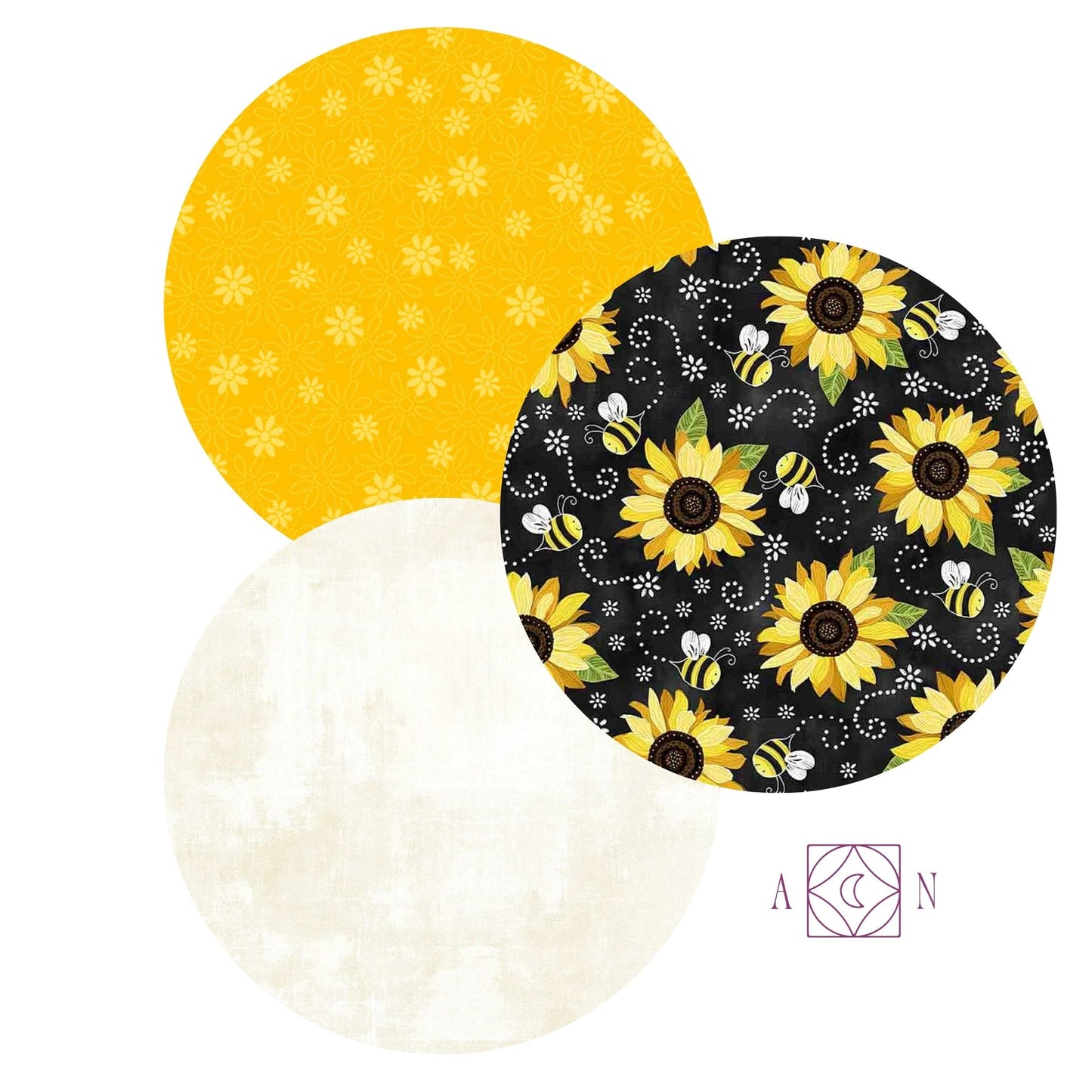 You Are My Sunshine - 3 Yard Quilt Fabric Bundle | Angels Neverland Exclusive