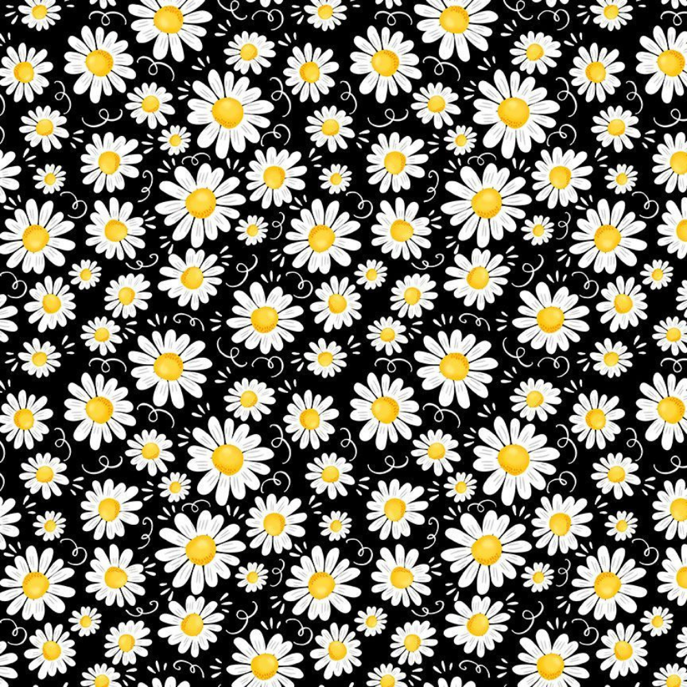 You are my Sunshine Fat Quarter Fabric bundle with Sunflower Cotton Panel - Floral Sunshine