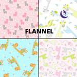 AE Nathan Fabric AE Nathan Comfy flannel receiving blanket fabric, DIY self binding minky & flannel baby blanket fabric