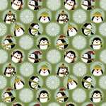 Winter Penguins 3 Yard Quilt Fabric Bundle | Angels Neverland Exclusive