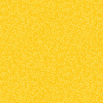 Angels Neverland Fabric Yellow Curly Cue You Are My Sunshine Blender Coordinates Cotton Fabric by the Yard