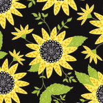 Angelsneverland Quilt Kit Pinwheel Plus One by Fabric Café Quilt Kit with Sunflower Fabric