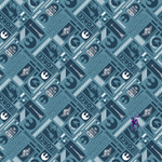 Camelot Fabric Fat Quarter / Fl-Bl Rebel Gear Star Wars Fabric, FLANNEL cotton, Licensed Camelot Fabrics, Mandalorian The Child Flannel, Rae & BB8, Baby Yoda with frogs, rag quilt fabric